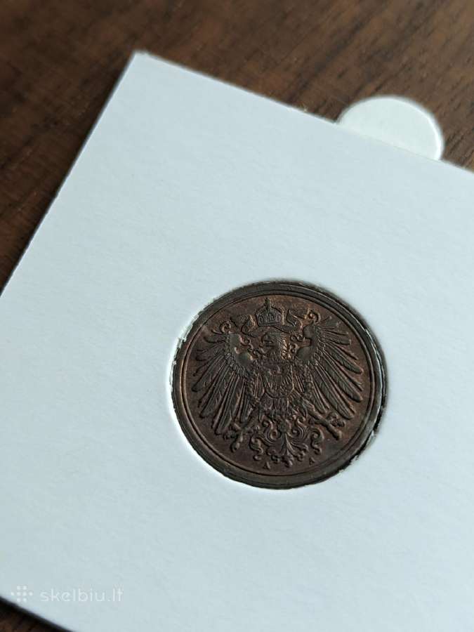 Vokietijos Imperija 1 pfenigas, 1911