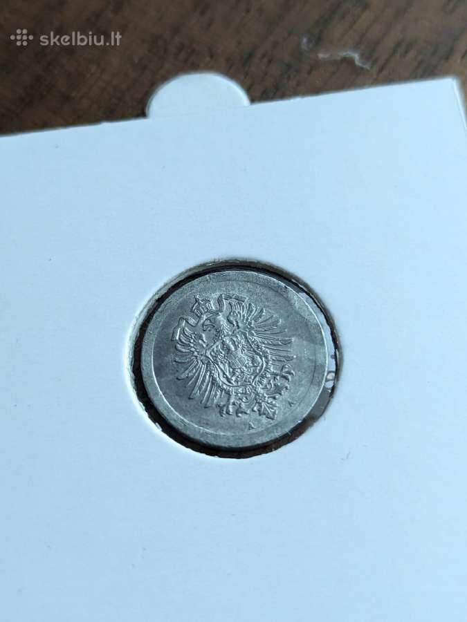 Vokietija 1 pfenigas, 1917 - nuotraukos Nr. 2