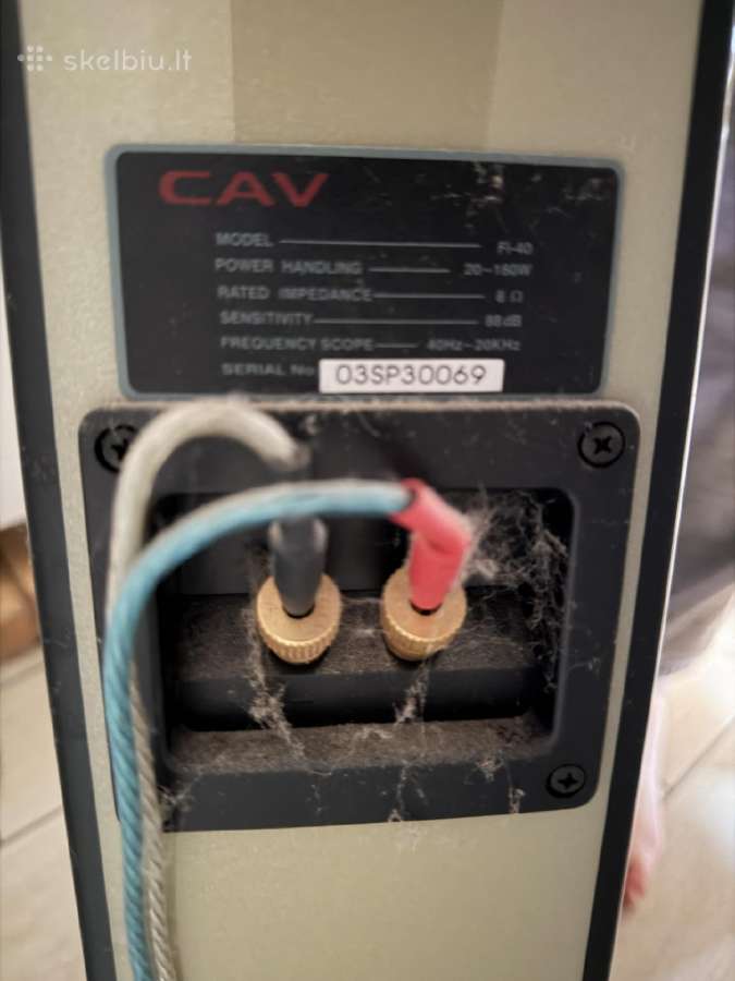 Cav stiprintuvas ir kolonėlės - nuotraukos Nr. 6