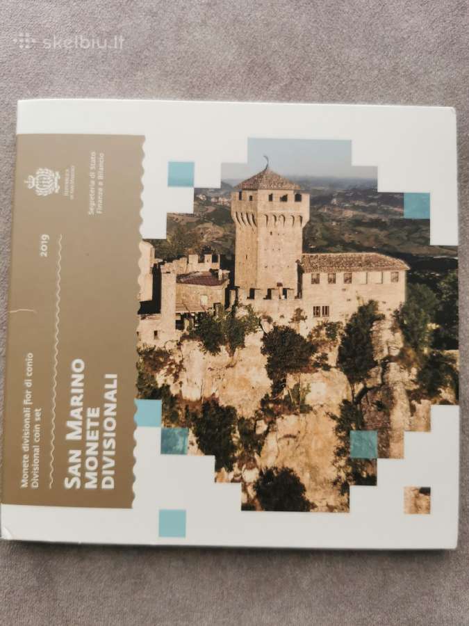 San Marino 2021 euro monetų rinkinys