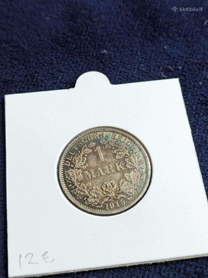 Vokietijos Imperija 1 markė, 1915