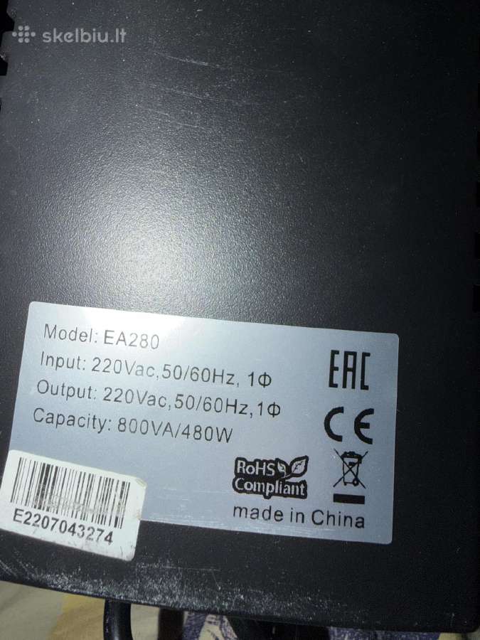 East Ea280 Ups 800va Ups