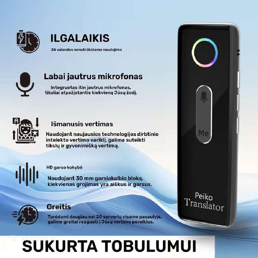 Mikro Sd kortelė ir peiko vertėjas translator - nuotraukos Nr. 4