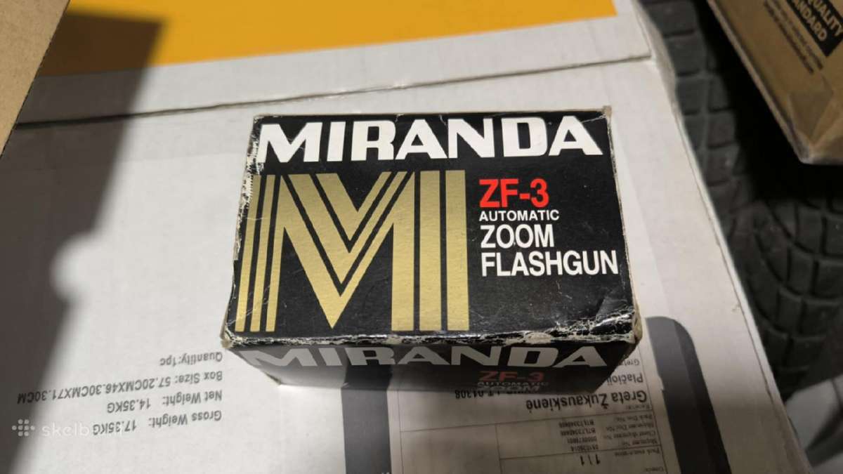 Miranda Zf-3 automatic zoom blykste - nuotraukos Nr. 3