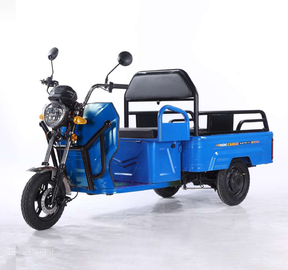 Elektrinis krovininis triratis motoroleris SL-11