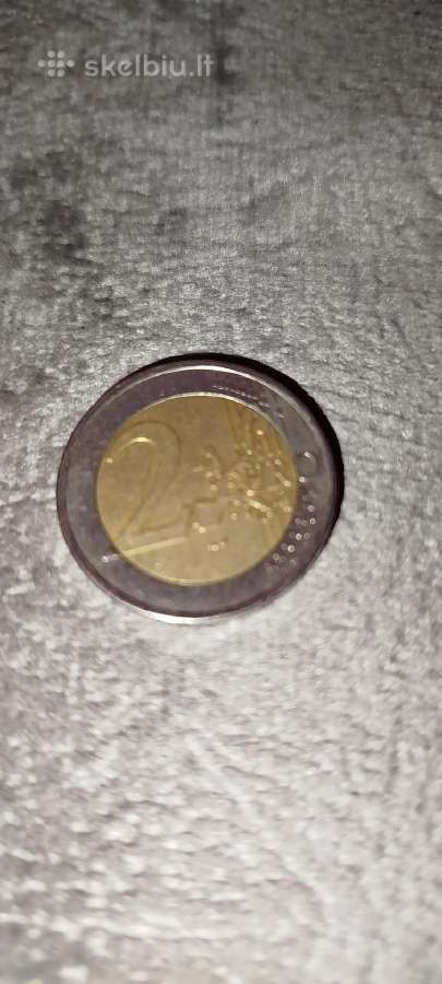 Reta graikiška 2 Eur moneta