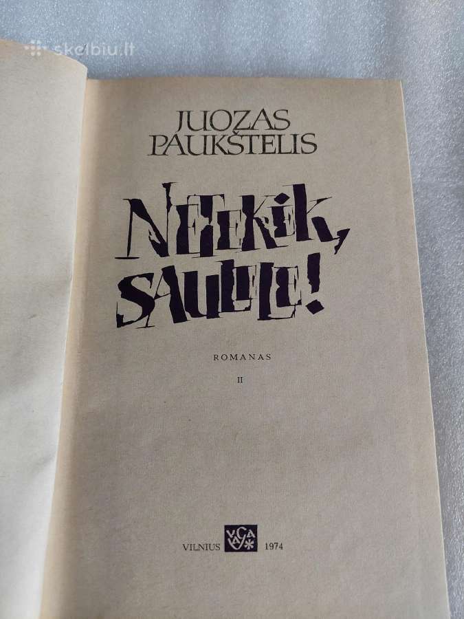 Juozas Paukštelis. Trilogija - nuotraukos Nr. 3