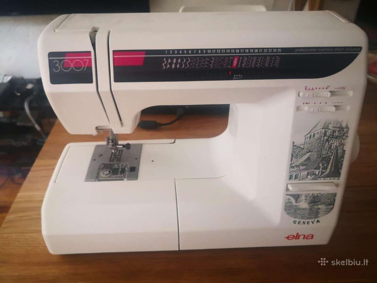 Elna 3007 Geneva siuvimo mašina