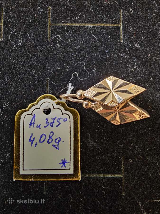 Auksiniai auskarai nuo 86eur. - nuotraukos Nr. 19
