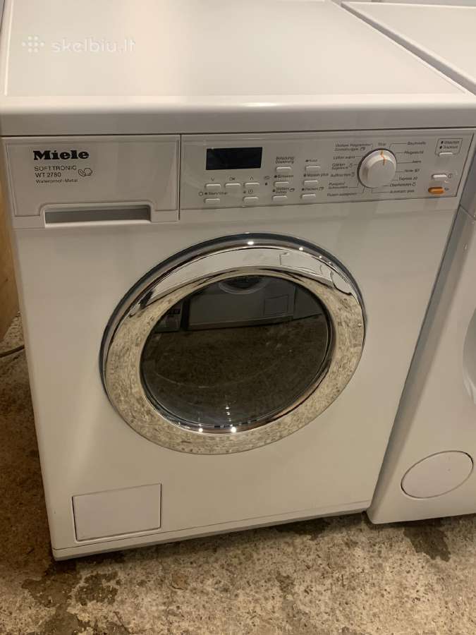 Miele w2780 2in1, su džiovykle.