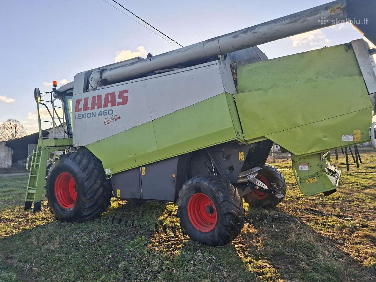 Parduodamas kombainas Claas Lexion 460 - nuotraukos Nr. 4