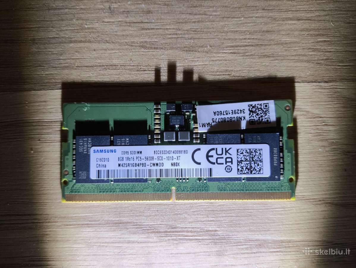Samsung Hynix Ddr5 8gb 5600mhz