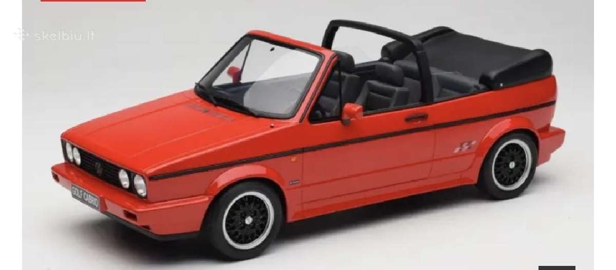 VW Golf I Cabriolet 1:12 !
