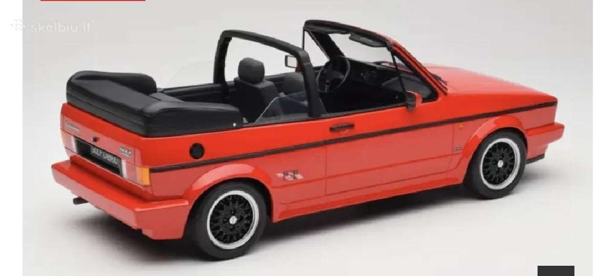 VW Golf I Cabriolet 1:12 ! - nuotraukos Nr. 2