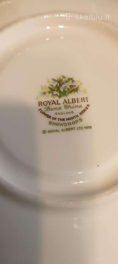 Royal Albert "Flower off the month" komplektai - nuotraukos Nr. 8