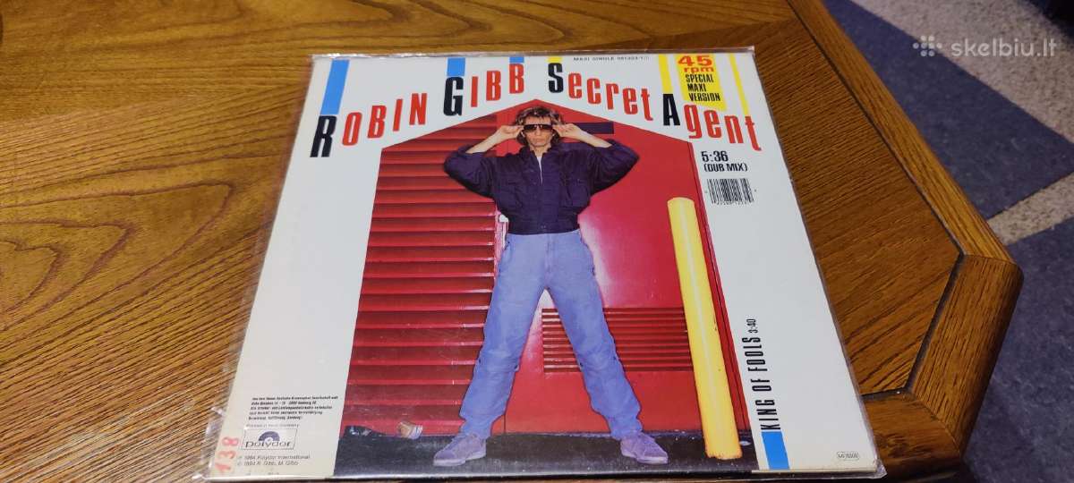 Robin Gibb Secret Agent - nuotraukos Nr. 2