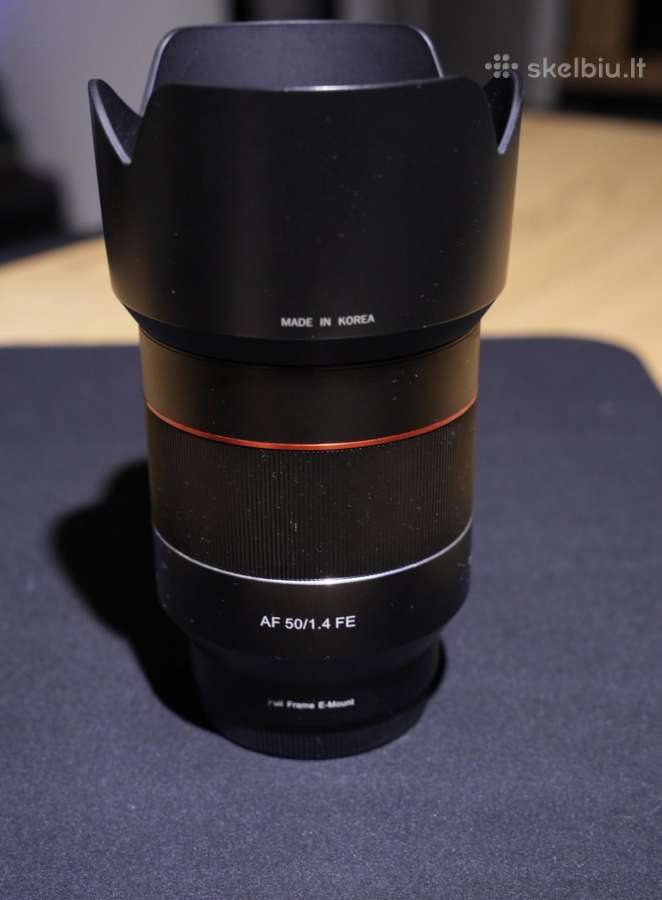Objektyvai Samyang e-mount
