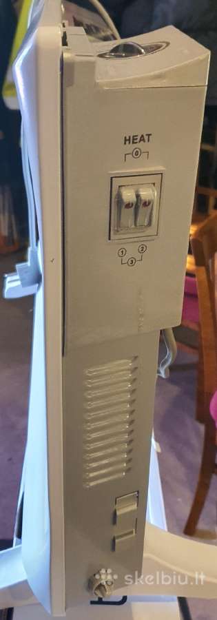 Galingas elektrinis šildytuvas Timberk 2000 W - nuotraukos Nr. 5