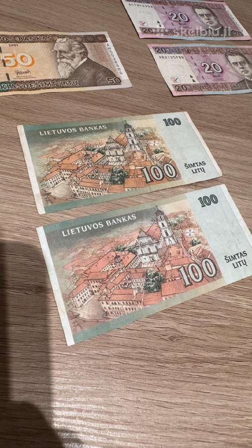 100 litų 2000 2007 - nuotraukos Nr. 2