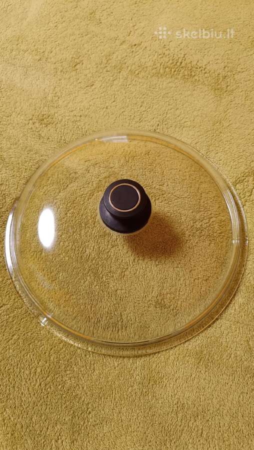 Pyrex keptuvės dangtis, 32 cm