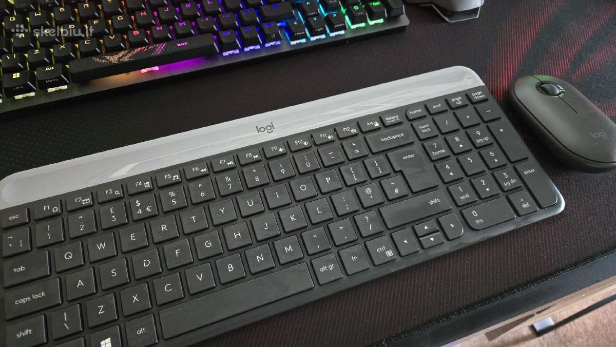 Logitech Mk470 Slim Wireless Combo - nuotraukos Nr. 2