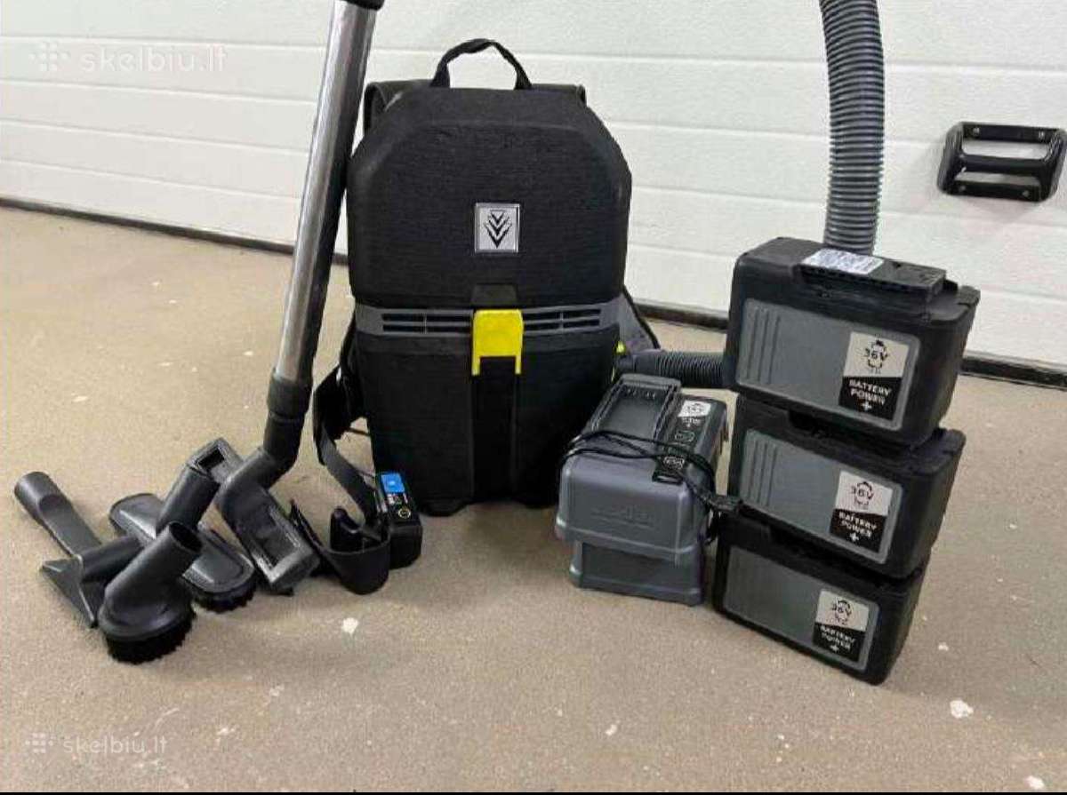 Karcher Blv dulkiu siurblys subaterijom - nuotraukos Nr. 2