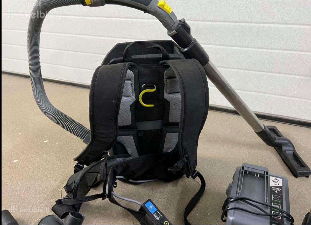 Karcher Blv dulkiu siurblys subaterijom