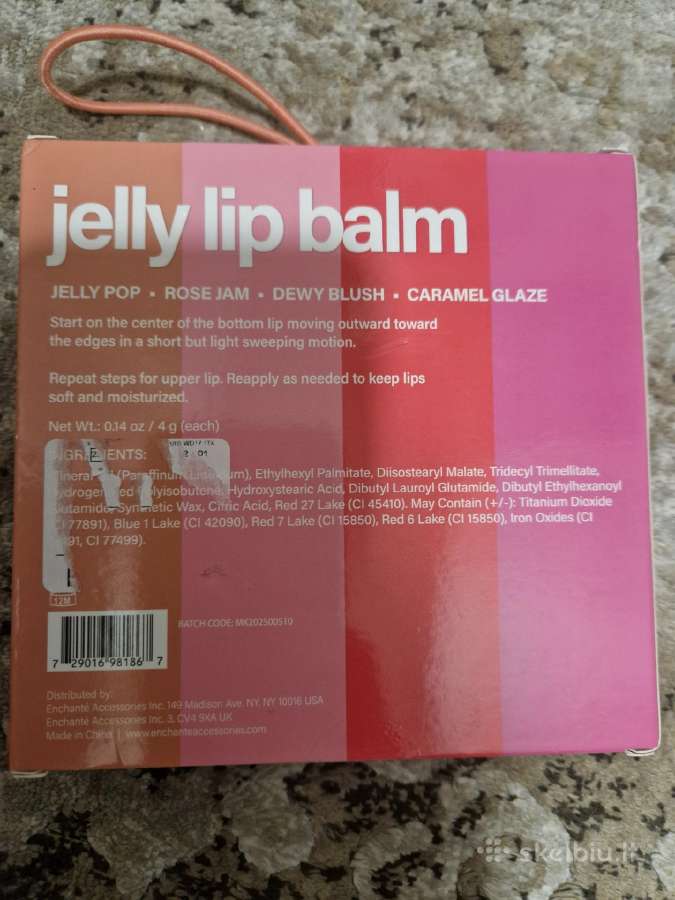 Lūpų balzamai - nuotraukos Nr. 3
