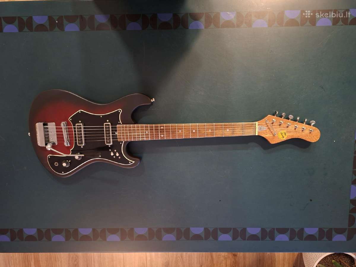 Teisco Top Twenty gitara 70tieji Japonija - nuotraukos Nr. 2