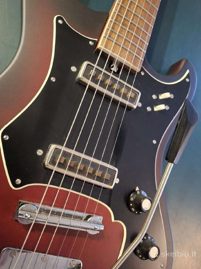 Teisco Top Twenty gitara 70tieji Japonija - nuotraukos Nr. 4