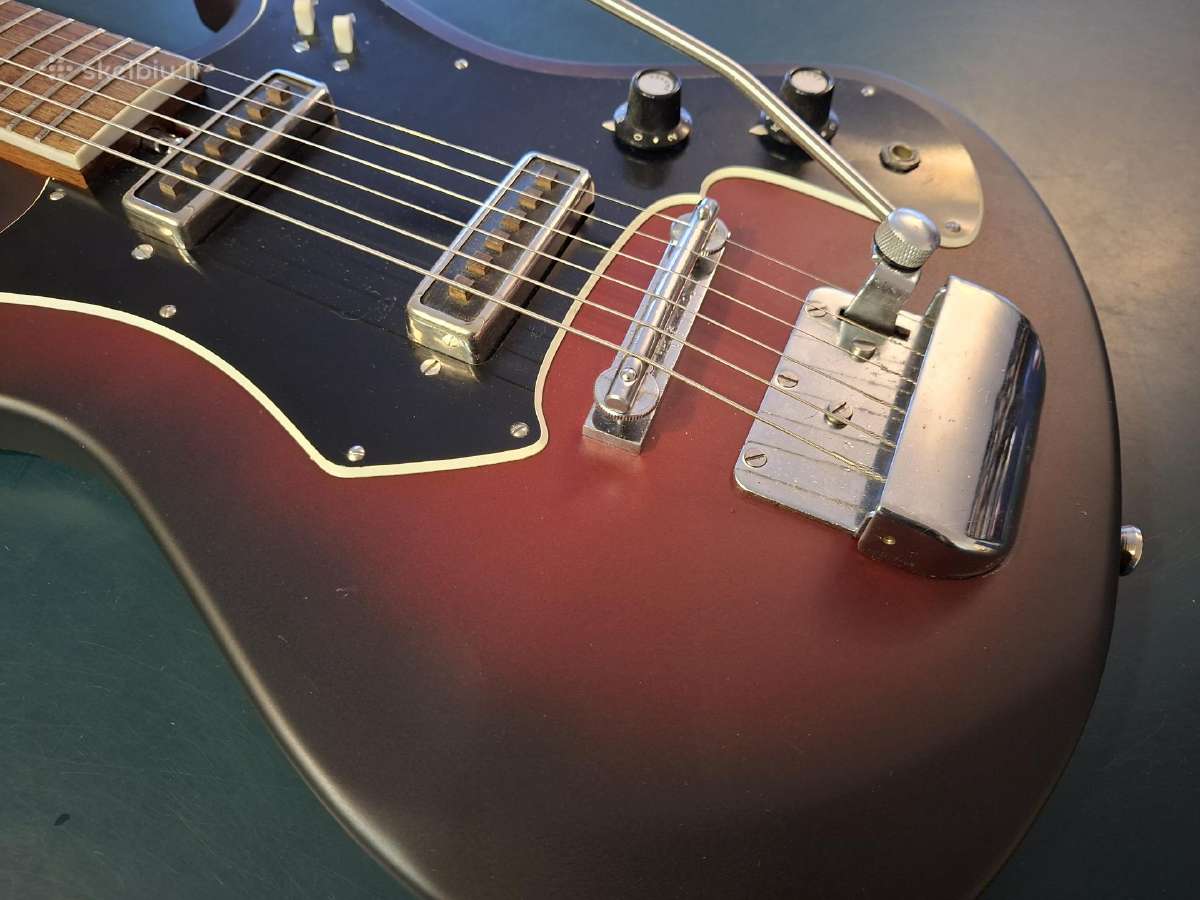 Teisco Top Twenty gitara 70tieji Japonija - nuotraukos Nr. 5