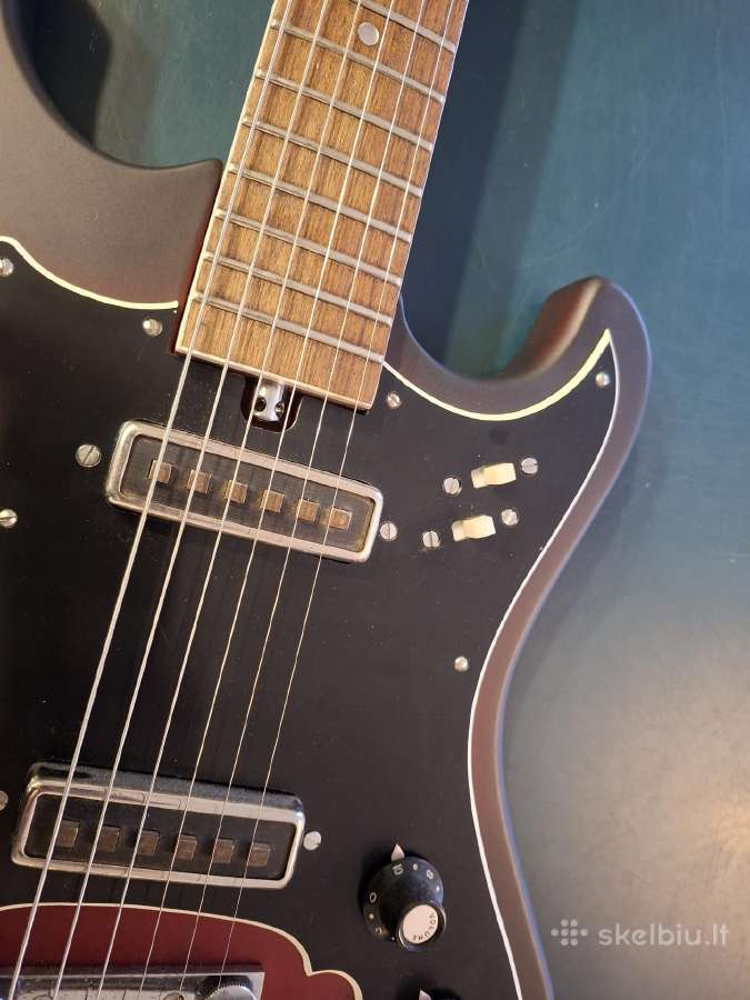 Teisco Top Twenty gitara 70tieji Japonija - nuotraukos Nr. 6