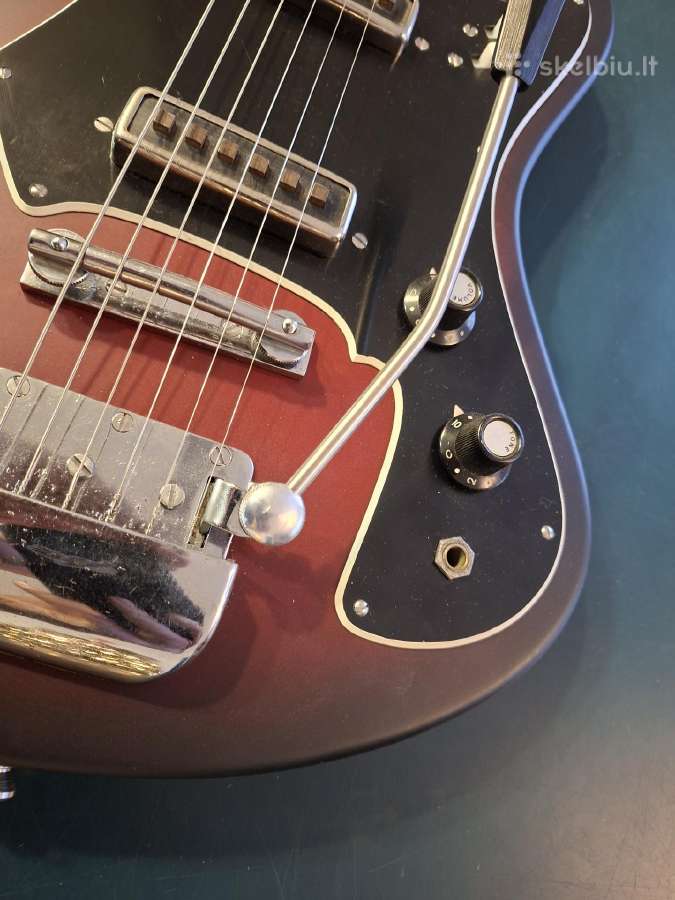Teisco Top Twenty gitara 70tieji Japonija - nuotraukos Nr. 7