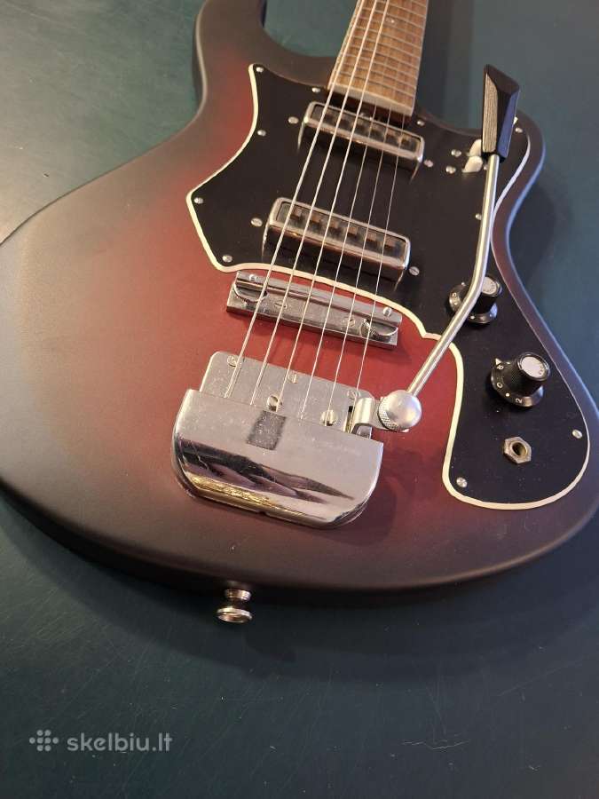 Teisco Top Twenty gitara 70tieji Japonija - nuotraukos Nr. 8