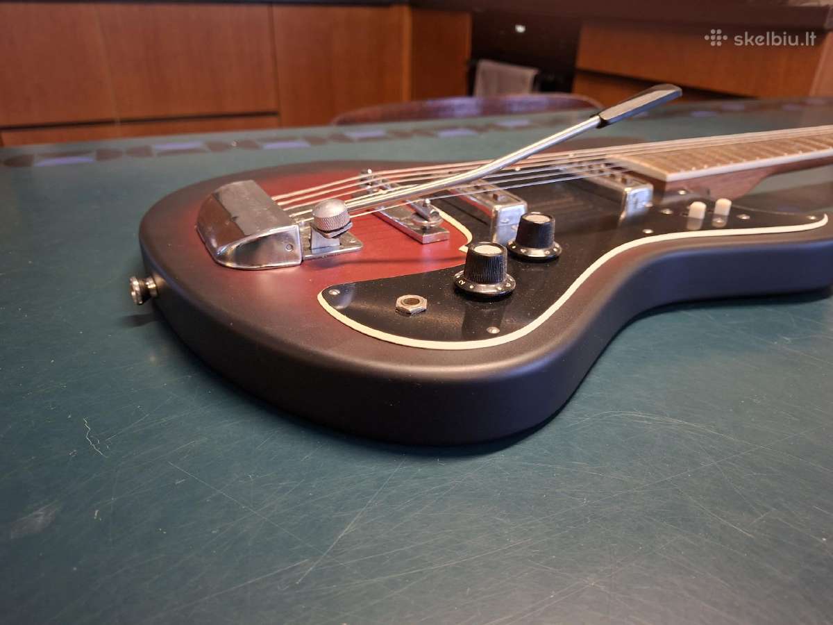 Teisco Top Twenty gitara 70tieji Japonija - nuotraukos Nr. 9