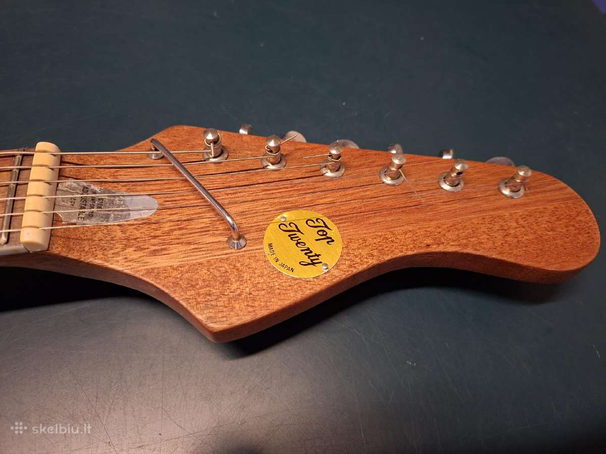 Teisco Top Twenty gitara 70tieji Japonija - nuotraukos Nr. 15