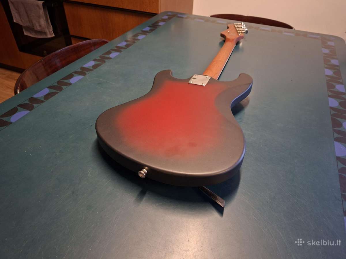 Teisco Top Twenty gitara 70tieji Japonija - nuotraukos Nr. 22