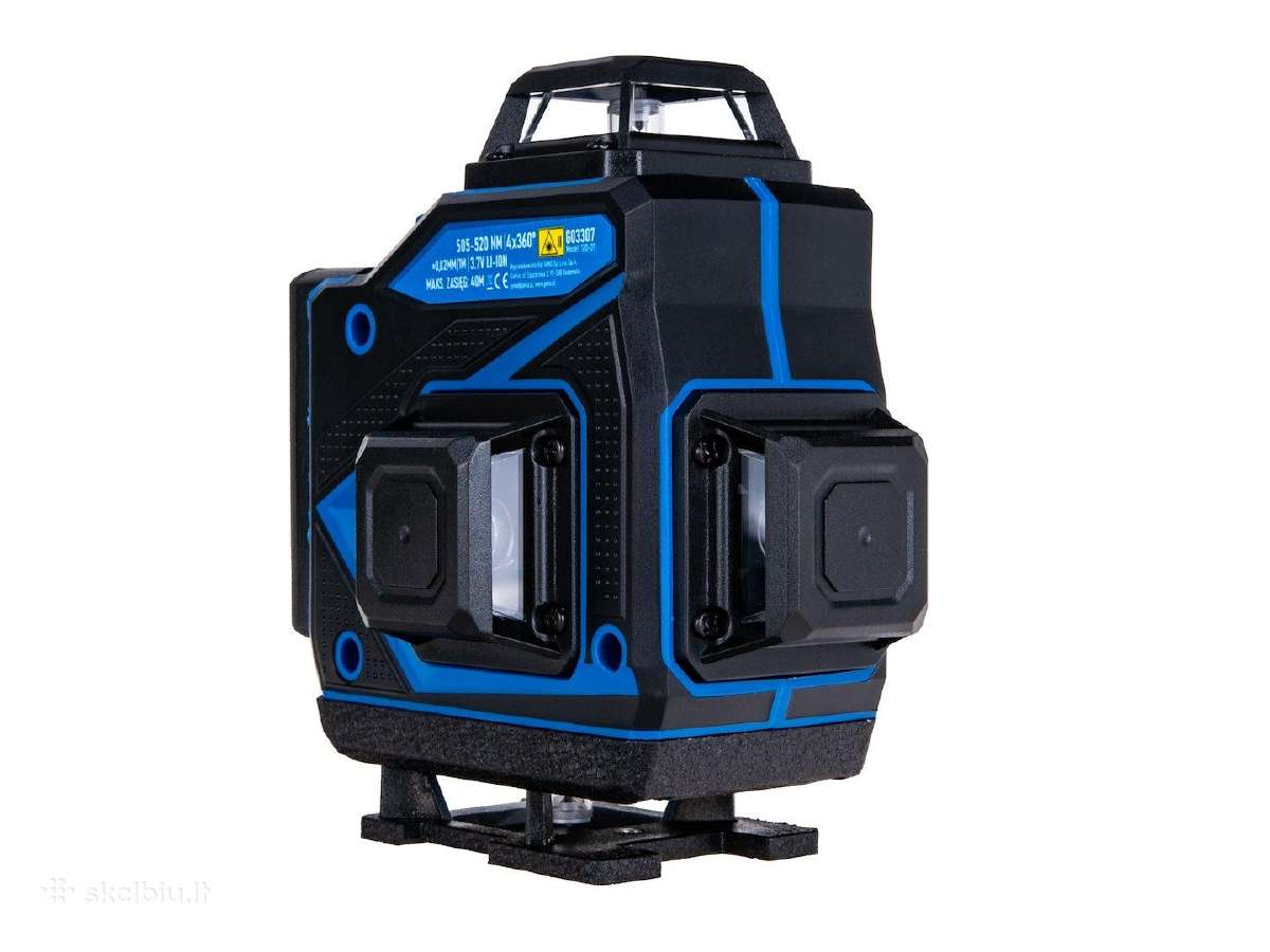 Lazerinis nivelyras 360 4d + priedai - nuotraukos Nr. 6