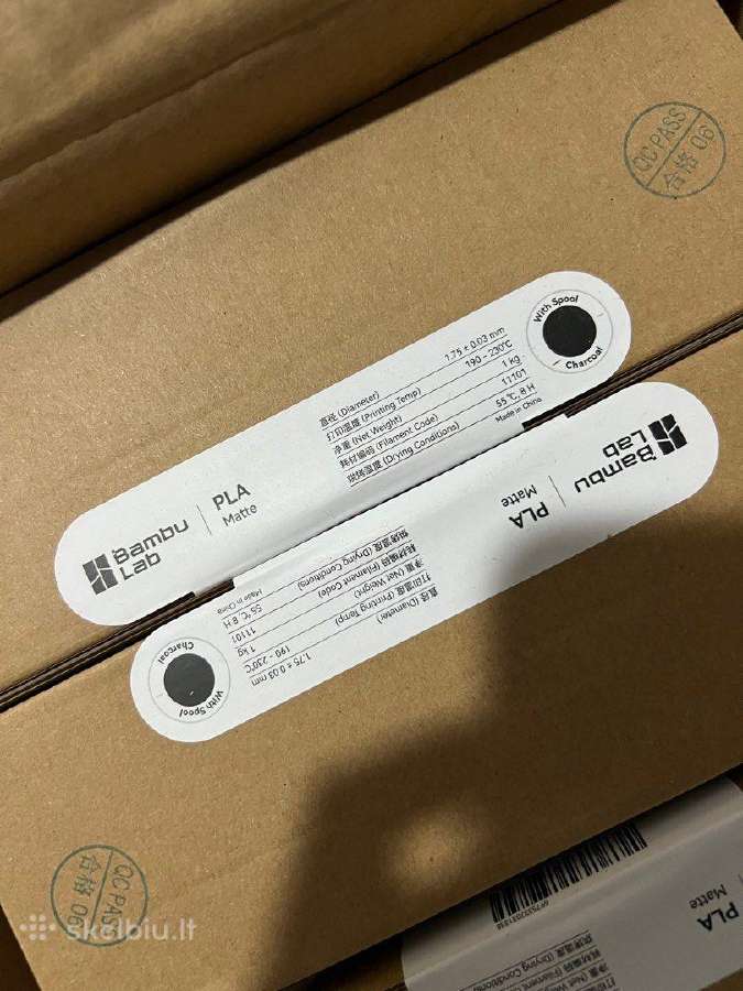 Asa, Abs, Pla Silk, Bambulab gija 3D spausdinimui