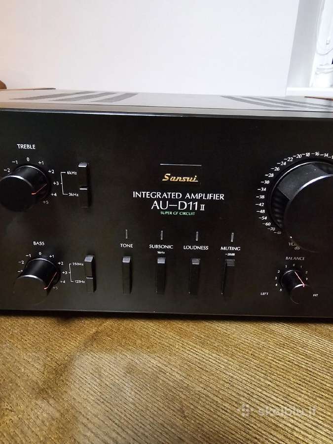Akcija! Sansui Au-d11 II hi-fi stiprintuvas 130w - nuotraukos Nr. 2