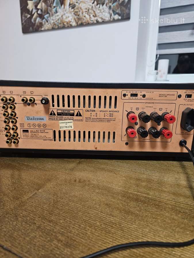 Akcija! Sansui Au-d11 II hi-fi stiprintuvas 130w - nuotraukos Nr. 3