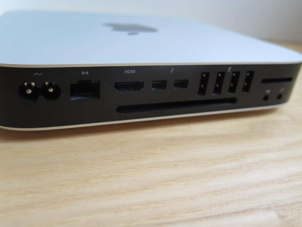 Apple Mac Mini Dual Core i5 Late 2014 kompiuteris - nuotraukos Nr. 2