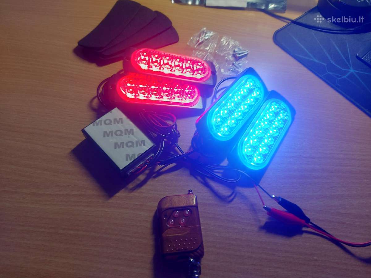 LED mirksiukai, juostelės, mirgalkė - nuotraukos Nr. 2