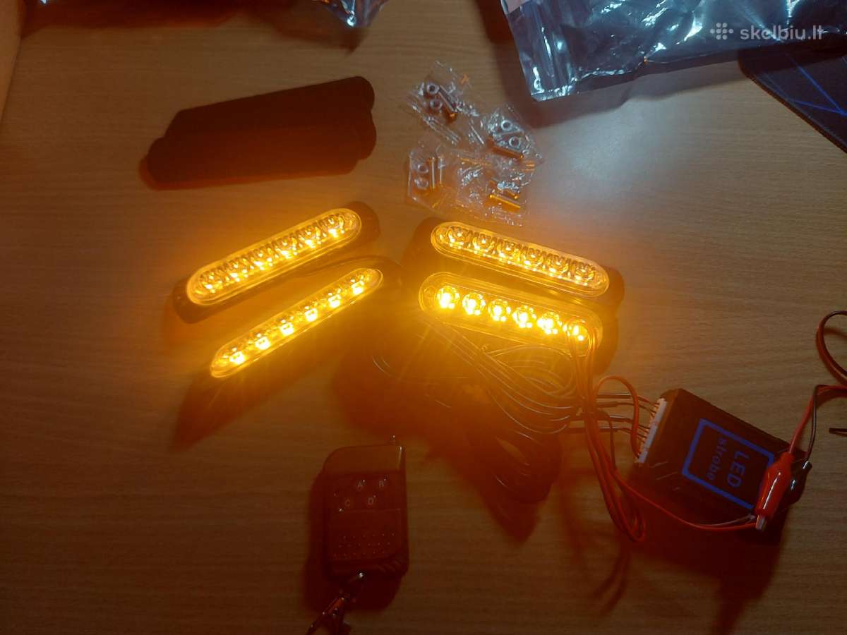 LED mirksiukai, juostelės, mirgalkė - nuotraukos Nr. 7