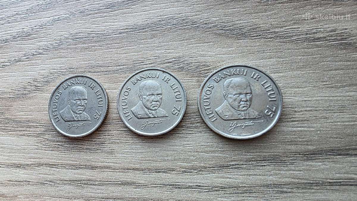 1997 metų 1 lito Jurgučiai