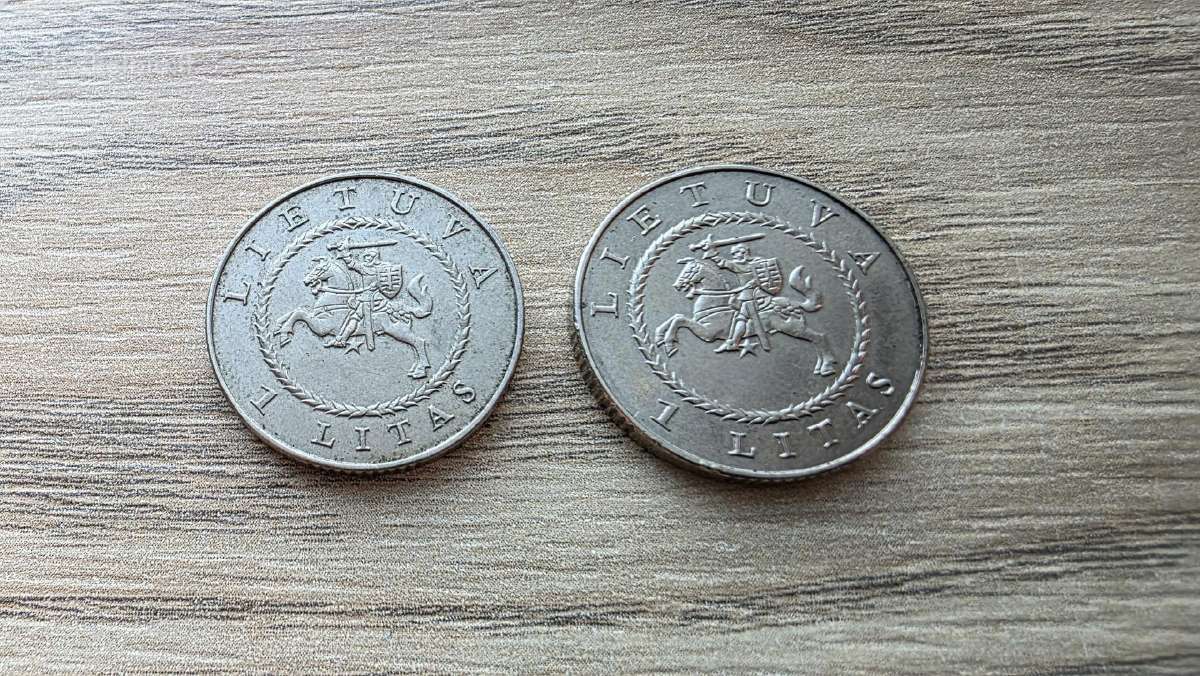 2004 metų 1 litas Vilniaus Universitetas - nuotraukos Nr. 2