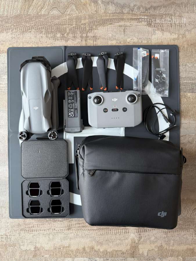 Dji Air 3s – puikios būklės, mažai naudotas