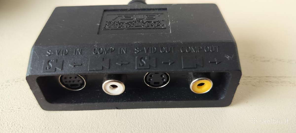 Asus Multimedia S-video Rca/ Comp adapteris
