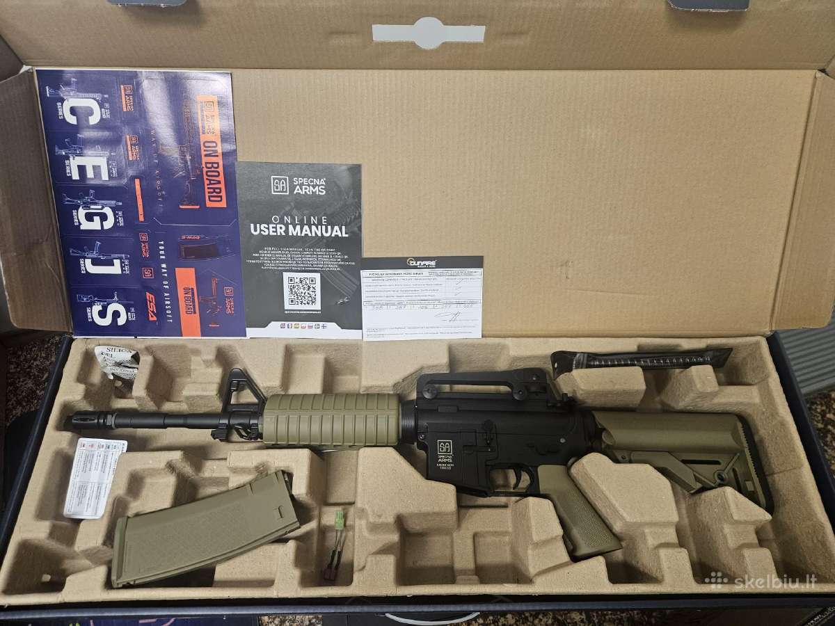 Airsoft ginklai, chest rig, baterijos, nuoma - nuotraukos Nr. 9