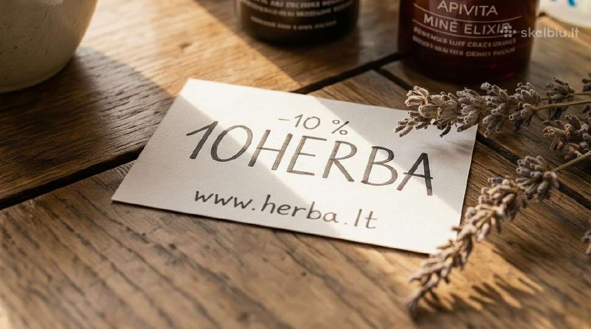 10herba 10% daugkartinis nuolaidos kodas - nuotraukos Nr. 2
